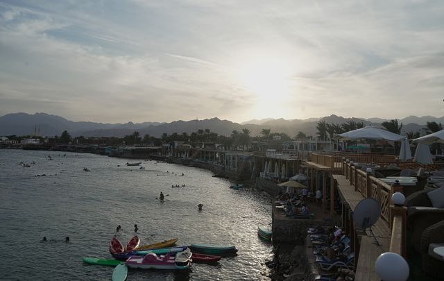 Lagoon and Sunset
